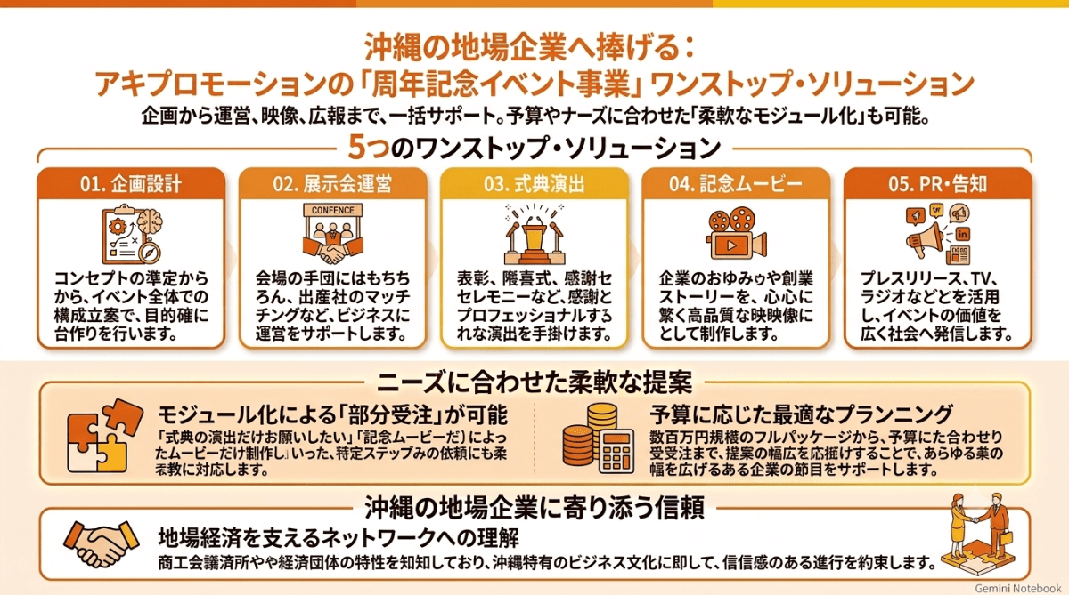沖縄の周年記念イベント支援事業